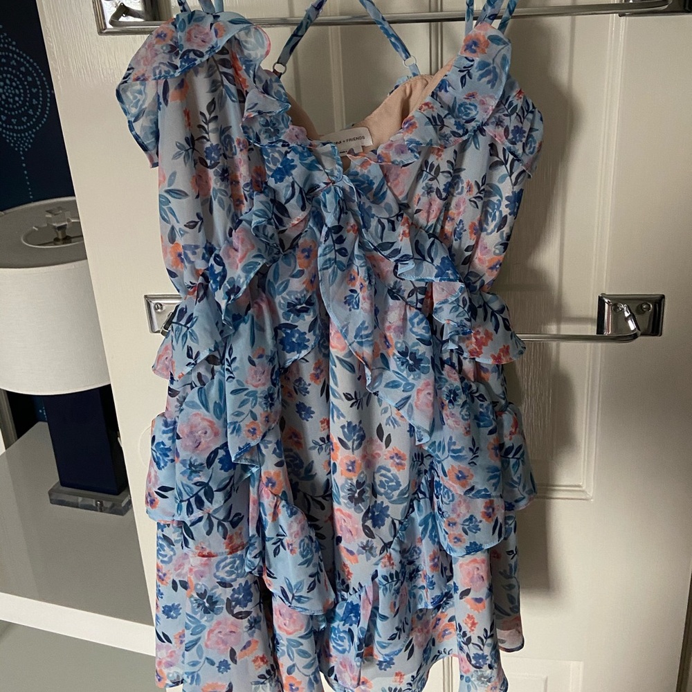 l&f adorable floral sun dress